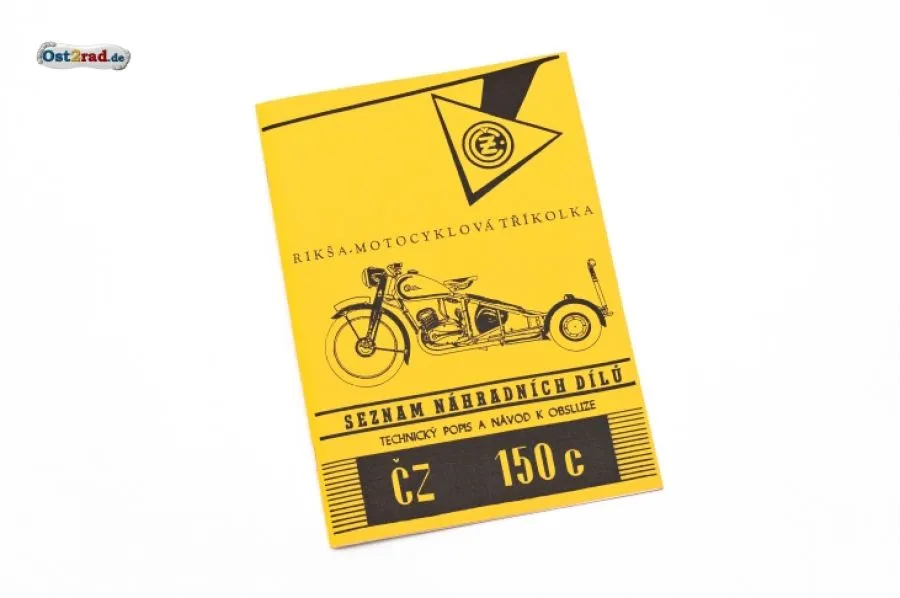 Ersatzteileliste CZ 150C Dreirad 150 ccm