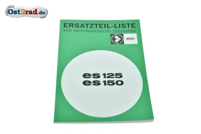 Ersatzteilkatalog ES125 ES150 Ausgabe 1968