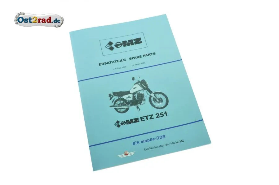 Ersatzteilkatalog MZ ETZ251