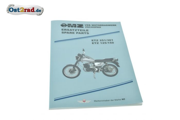 Ersatzteilkatalog MZ ETZ 125 150 251 301