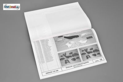 Ersatzteilkatalog SIMSON 125SM und 125GS