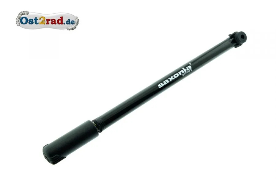 Fahrrad-Luftpumpe Saxonia 390mm schwarz