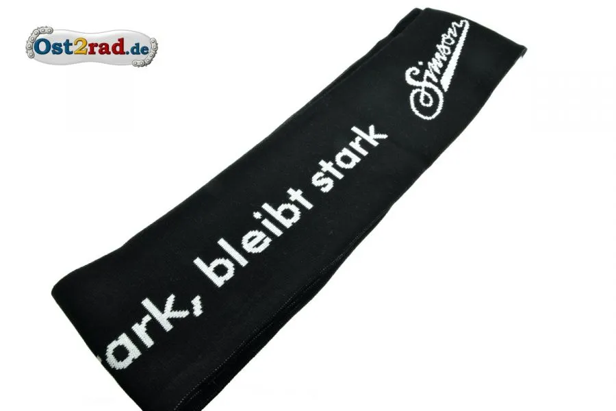 Fanschal war stark, ist stark, bleibt stark Fanschal war stark, ist stark, bleibt stark