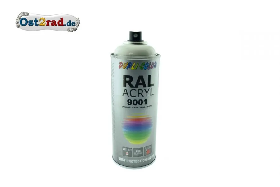 Farbspray ACRYL ähnlich ELFENBEIN für Simson ES Habicht, glänzend