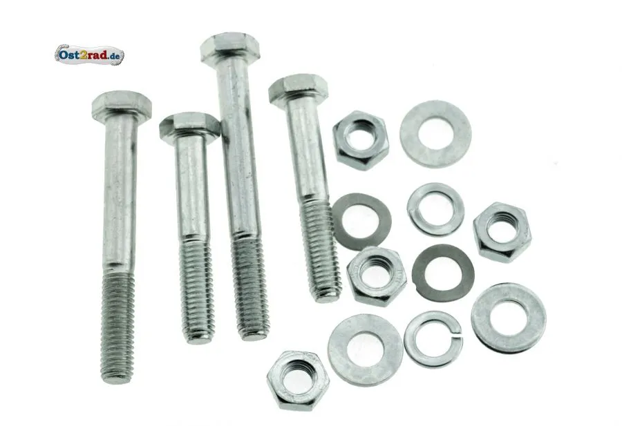 Schraubensatz Federbeine passend für Simson S50, S51, S70 alte Version Schraubensatz Federbeine passend für Simson S50, S51, S70 alte Version