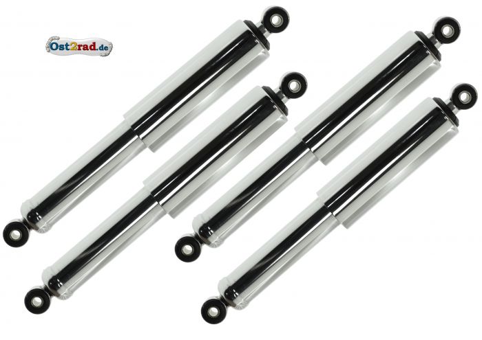 Federbeine Satz Chrom KR51/1 Star komplett für Simson