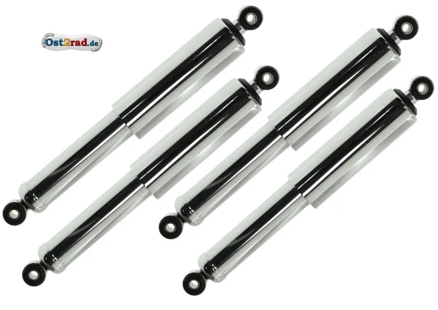 Federbeine Satz Chrom KR51/1 Star komplett für Simson