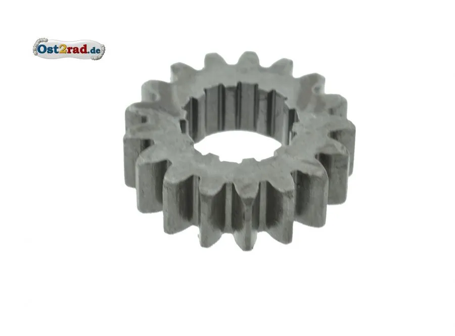 Festrad 17Z auf Kupplungswelle 2.Gang (3 Gang Motor) S51 SR50 KR51/2 Festrad 17Z auf Kupplungswelle 2.Gang (3 Gang Motor) S51 SR50 KR51/2