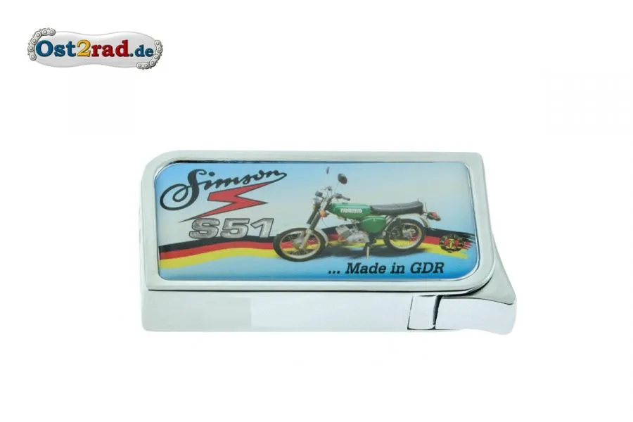 Feuerzeug Metall Simson S51