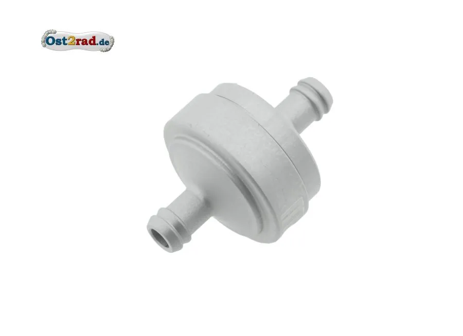 FILU Leitungsfilter Alu SILBER matt für Benzinschlauch 7mm FILU Leitungsfilter Alu SILBER matt für Benzinschlauch 7mm