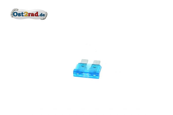 Flachstecksicherung Standard 15A BLAU