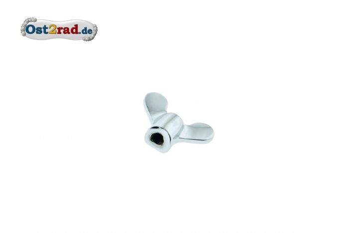 Flügelmutter CHROM Bremszug JAWA CZ 50 - 350
