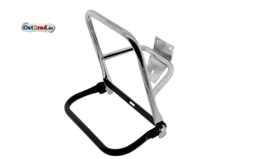 Gepäckträger hinten passend für MZ ES ETS TS 125 150 chrom-schwarz Gepäckträger hinten passend für MZ ES ETS TS 125 150 chrom-schwarz