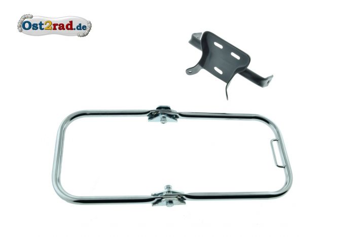 Gepäckträger hinten S51 S50 S70 mit Kotflügelhalter, Standartbügel