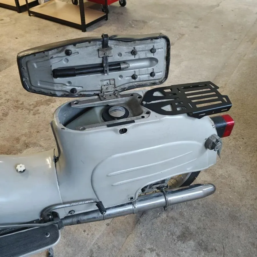Gepäckträger Custom TAIL schwarz SIMSON Schwalbe