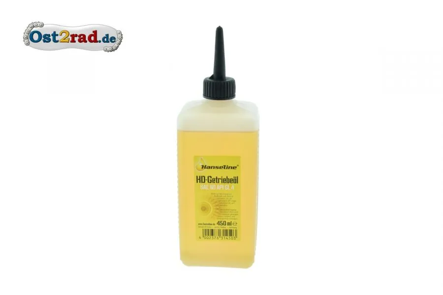 Getriebeöl Hanseline 0,45 Liter SAE80 für Simson - Tuning Sport Getriebeöl Hanseline 0,45 Liter SAE80 für Simson - Tuning Sport