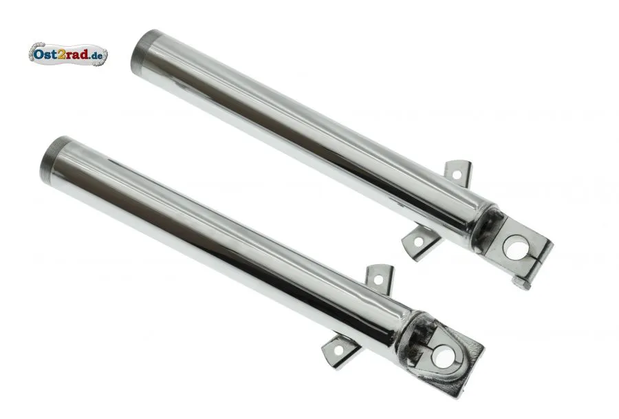 Gleitstück für Telegabel Jawa verchromt 2er Set Gleitstück für Telegabel Jawa verchromt 2er Set