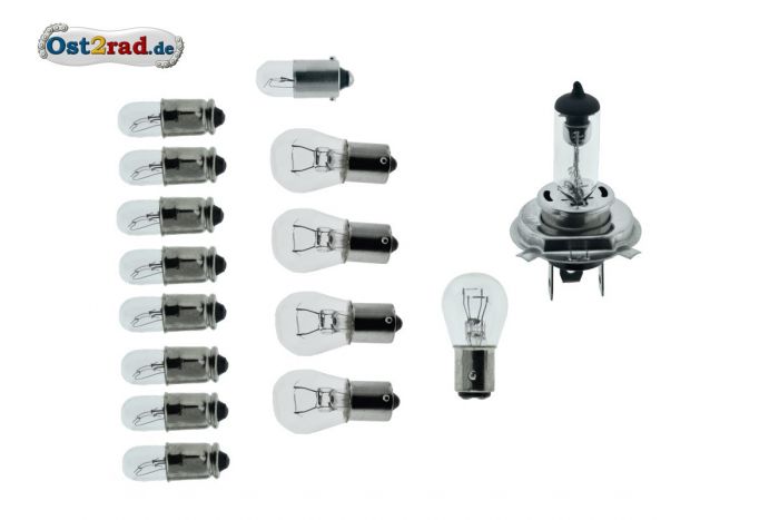 Glühlampensatz ETZ Halogen H4