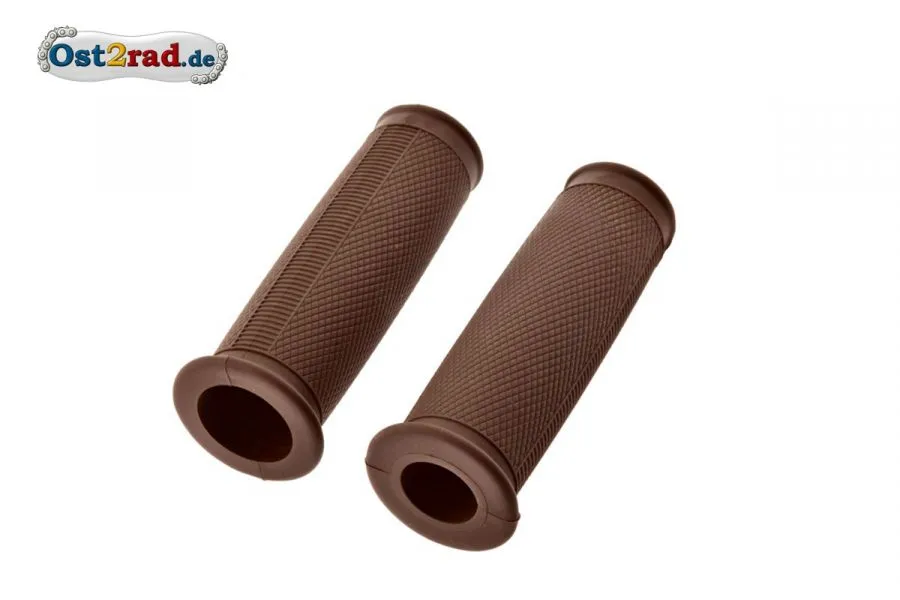 Griffgummis ballig Braun für IWL AWO BK350 EMW BMW 1.Qualität Griffgummis ballig Braun für IWL AWO BK350 EMW BMW 1.Qualität