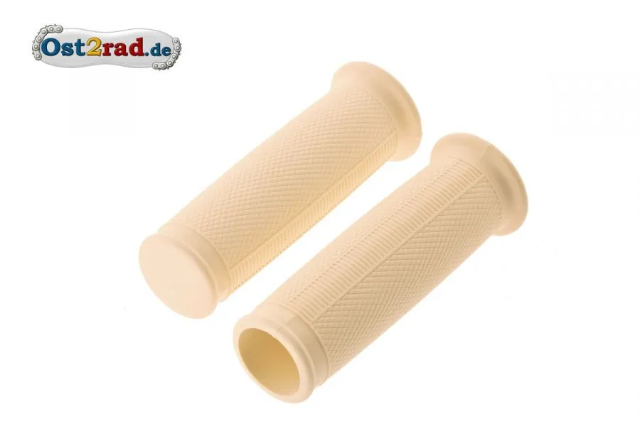 Griffgummis ballig Elfenbein für IWL AWO BK350 EMW BMW 1.Qualität Griffgummis ballig Elfenbein für IWL AWO BK350 EMW BMW 1.Qualität