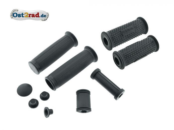 Gummisatz für AWO BK350 Lenkergriffgummi, Fussrastengummi PYRAMIDE
