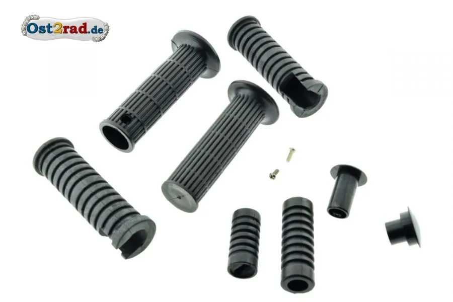 Gummisatz passend für MZ ETZ TS 125 150 250 mit Lenkerpilz Gummisatz passend für MZ ETZ TS 125 150 250 mit Lenkerpilz
