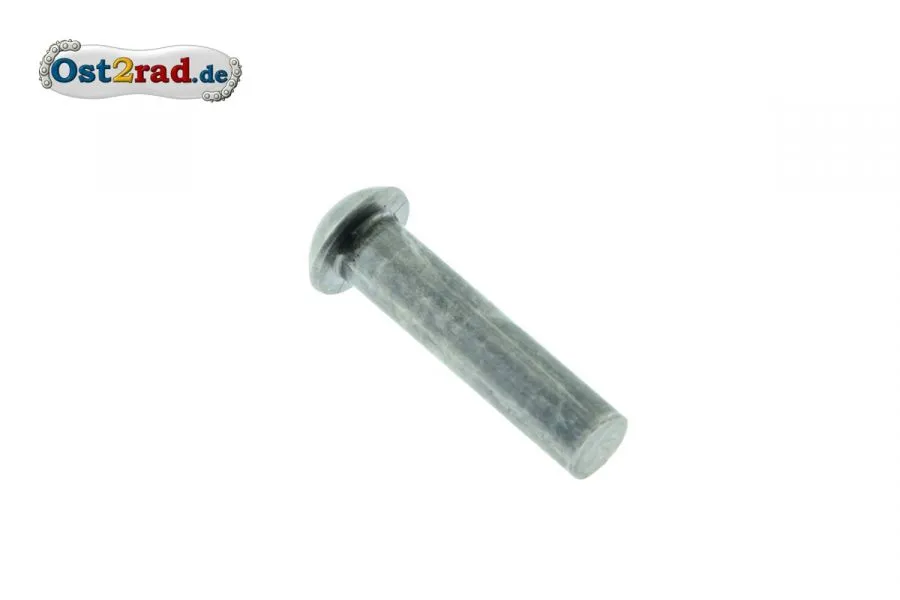 Halbrundniete 4x20 für AWO und Jawa Kotflügel Streben, Halter Halbrundniete 4x20 für AWO und Jawa Kotflügel Streben, Halter