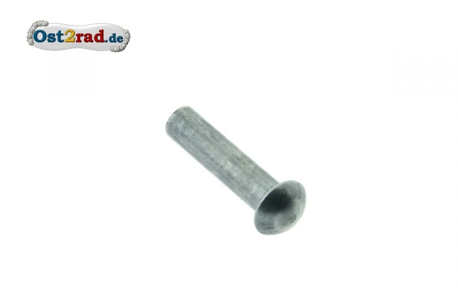 Halbrundniete 4x20 für AWO und Jawa Kotflügel Streben, Halter Halbrundniete 4x20 für AWO und Jawa Kotflügel Streben, Halter