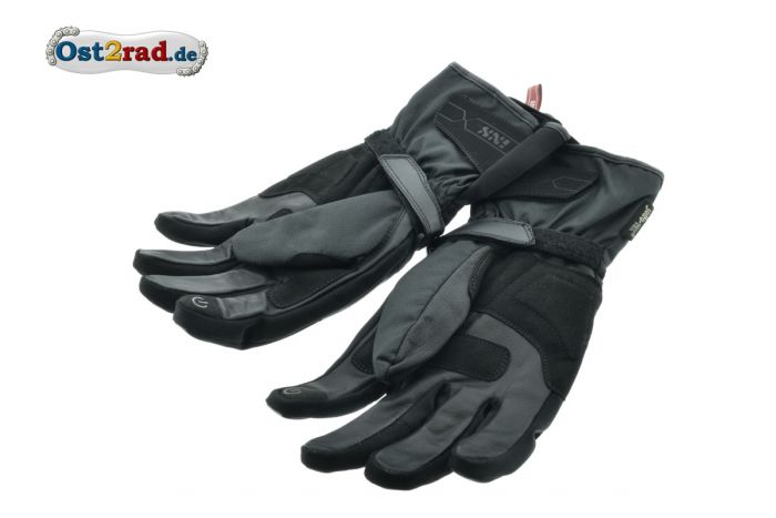 Handschuhe IXS BALIN Textil-Leder Mix schwarz