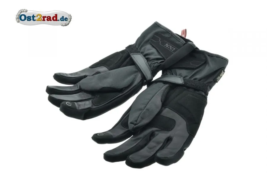 Handschuhe IXS BALIN Textil-Leder Mix schwarz