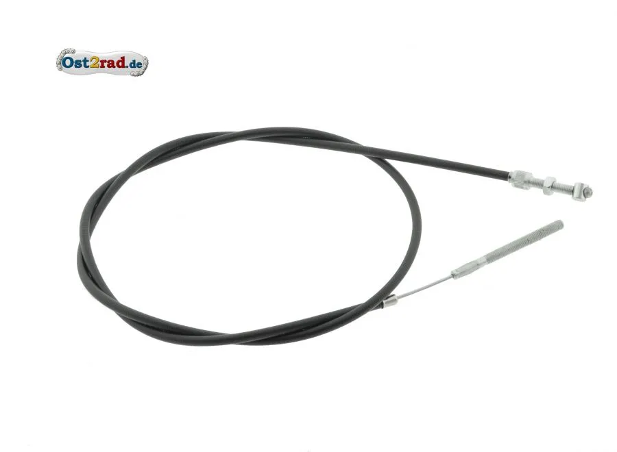 Bremszug vorn mit Stellschraube JAWA CZ 125 - 350 Sportlenker schwarz Bremszug vorn mit Stellschraube JAWA CZ 125 - 350 Sportlenker schwarz