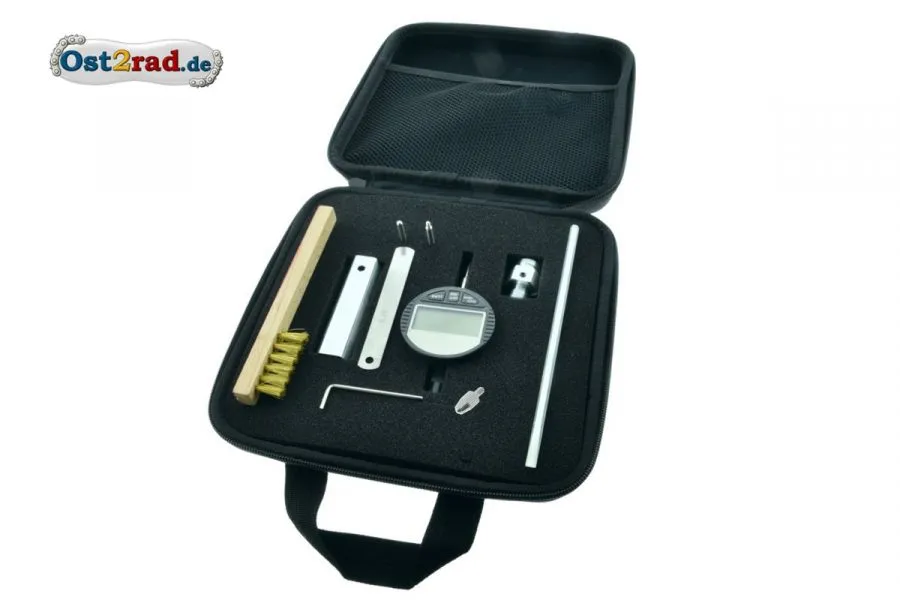 Hardcase Set Zündeinstellung, Messuhr für OT, Komplettsatz für Oldtimer Hardcase Set Zündeinstellung, Messuhr für OT, Komplettsatz für Oldtimer