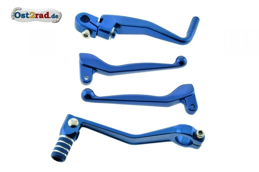 Hebelset blau Simson S51 S70 Hebelset blau Simson S51 S70