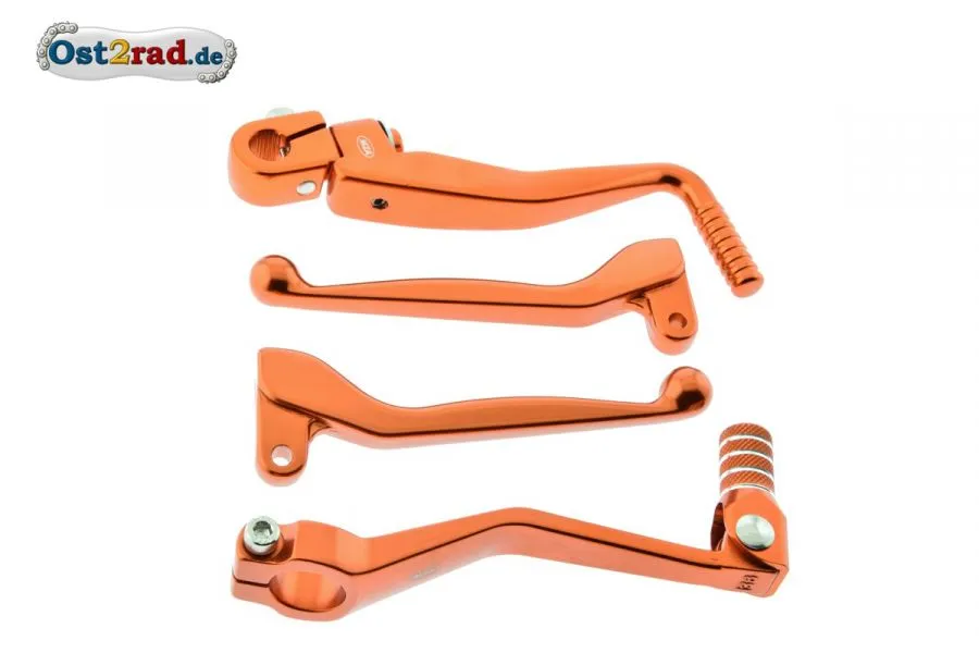 Hebelset orange SIMSON S51 S70 Hebelset orange SIMSON S51 S70