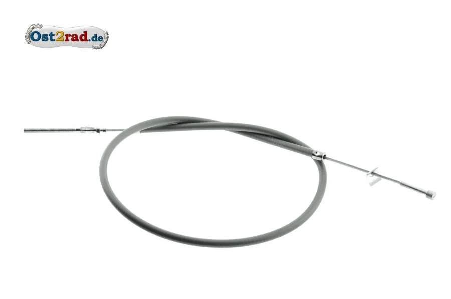 Bowdenzug Fußbremse für Bremshebel AUßEN GRAU KR51/1 Bowdenzug Fußbremse für Bremshebel AUßEN GRAU KR51/1