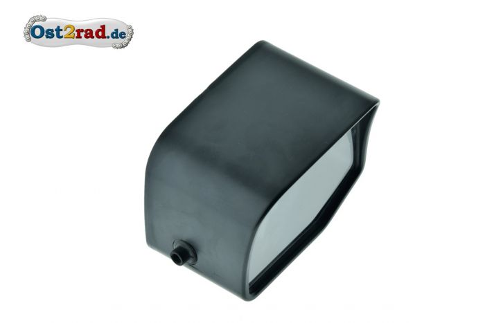 Hülle TACHO mit Scheibe ECKIG  passend für MZ ETZ 125 251 Saxon Rotax