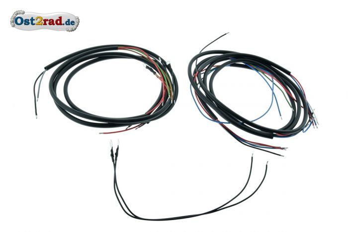 Kabelbaum passend für MZ RT 125/1 mit Bremslicht Halbnabe