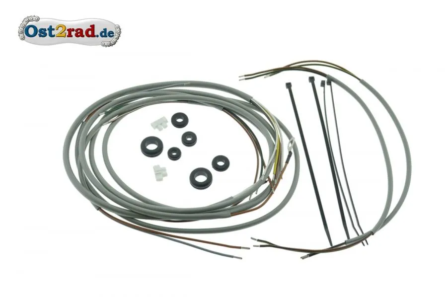 Kabelbaumset Simson KR50 für Powerdynamo-Zündanlage 6V und 12V inkl. Schaltplan Kabelbaumset Simson KR50 für Powerdynamo-Zündanlage 6V und 12V inkl. Schaltplan