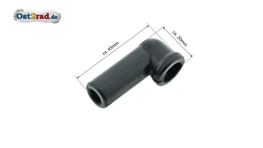 Kabeldurchführung Schalter Lenker abgewinkelt für MZ ES 150 250-2 RT125, Plastasit Kabeldurchführung Schalter Lenker abgewinkelt für MZ ES 150 250-2 RT125, Plastasit