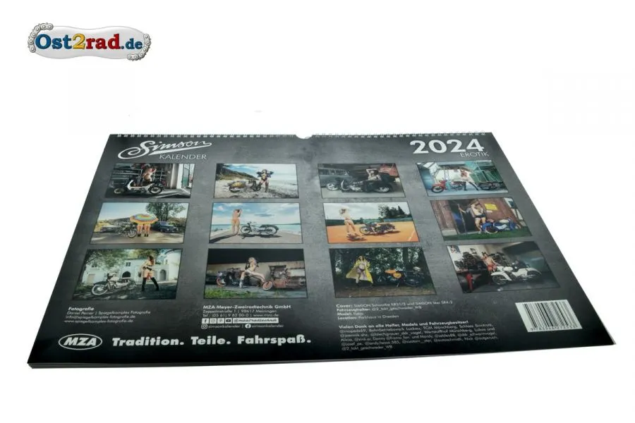 Simson Erotik-Kalender 2024