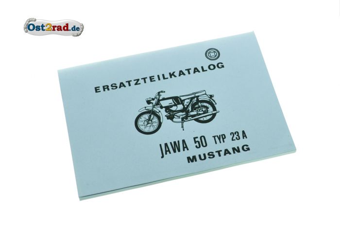 Ersatzteilkatalog JAWA Mustang 23 deutsch