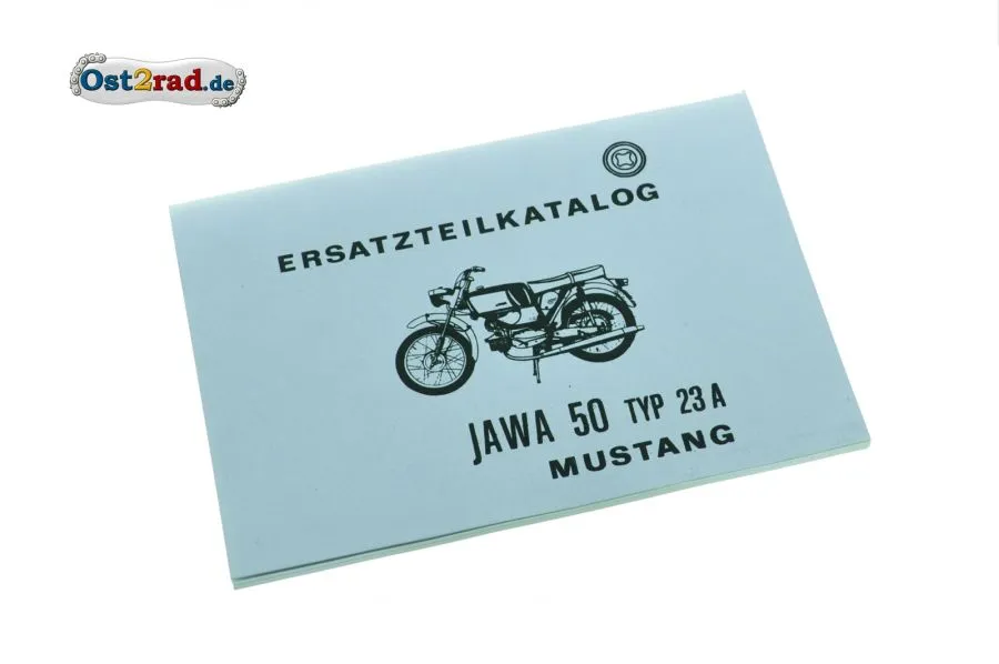 Ersatzteilkatalog JAWA Mustang 23 deutsch