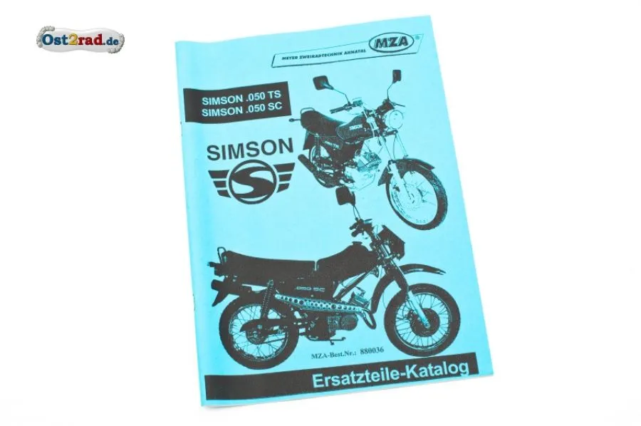 Ersatzteilkatalog SIMSON 050 TS / SC