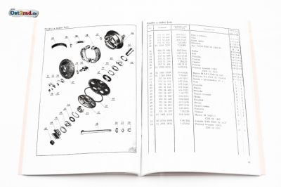 Ersatzteilkatalog JAWA 125 175 Typ 355 356 deutsch