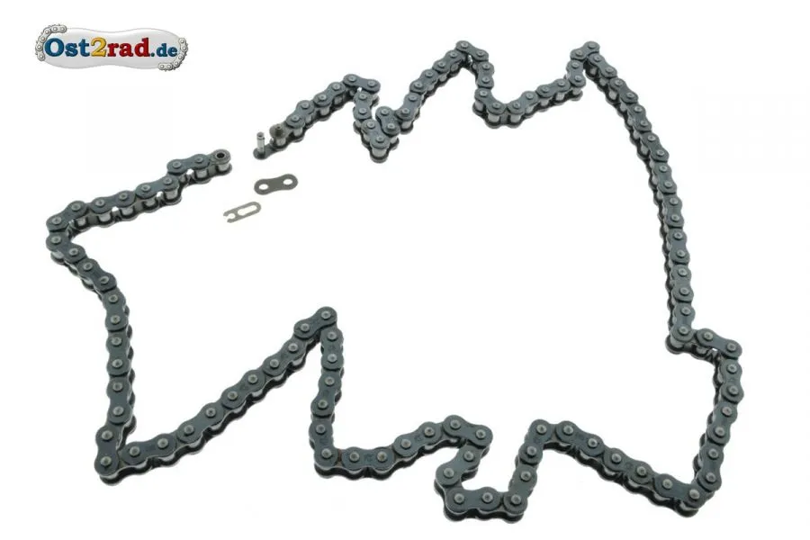 Kette 112 Glieder Antriebskette Simson SR1 SR2 Büchel Kette 112 Glieder Antriebskette Simson SR1 SR2 Büchel