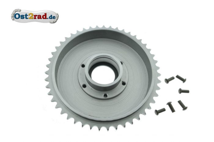 Kettenrad verzinkt Jawa Perak 250 350 160mm 47Z