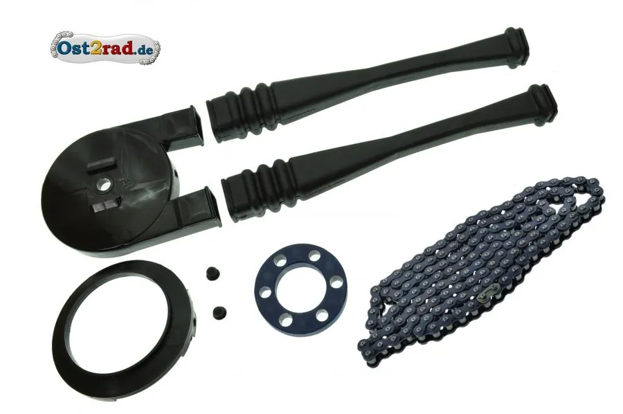 Kettenkit für Simson S51 S70, Sport Tuning, verstärkt 420H Kettenkit für Simson S51 S70, Sport Tuning, verstärkt 420H