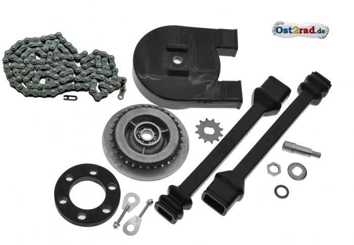 Kettenkit komplett mit Kleinteilen SIMSON SR50 SR80