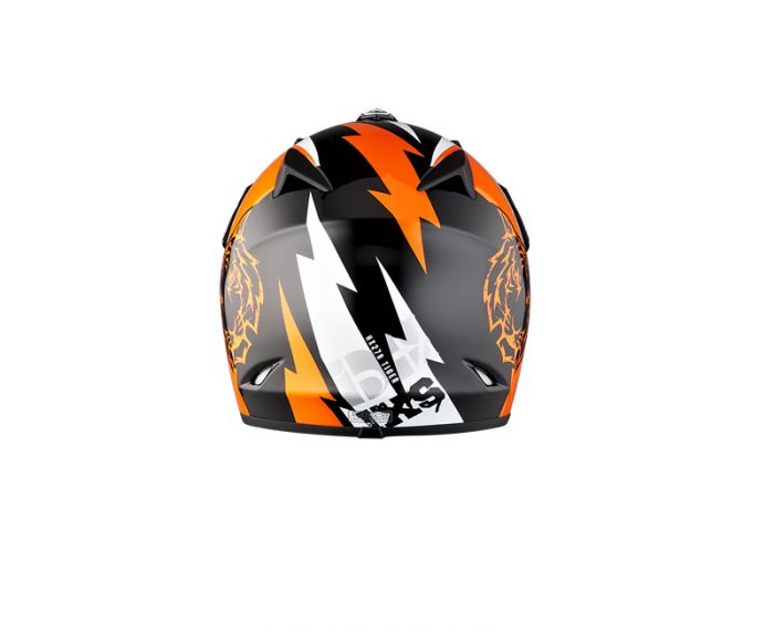 Kinderhelm IXS HX 278 Tiger schwarz-orange-weiss