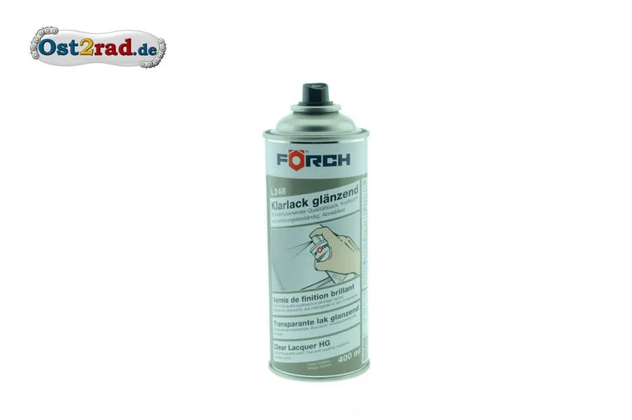 Klarlack glänzend FÖRCH Spraydose 400ml Klarlack glänzend FÖRCH Spraydose 400ml